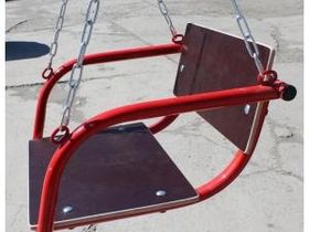 Качеля на цепях со спинкой №2