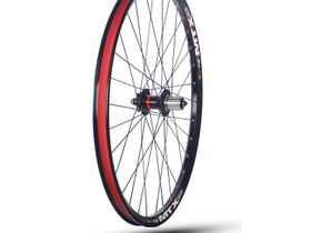 Заднее велосипедное колесо. обод MTX33. втулка Novatec D042SB 135мм . 27.5 дюймов. Черный