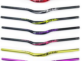 Велосипедный руль PASS QUEST SNIPER Ø35. подъем 35мм, 800 мм (Черный-Белый)