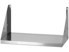 Полка навесная открытая ПНОн - 600*300*180 "Norma Inox", нерж. сталь, сплошная