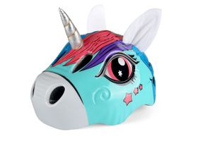 Велосипедный шлем BATFOX KB-J026 48-52 см. Единорог