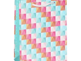 Пакет бумажный [13,5*18*06] "Геометрия"