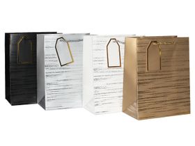 Пакет бумажный [18*23*10]  "Полосы"