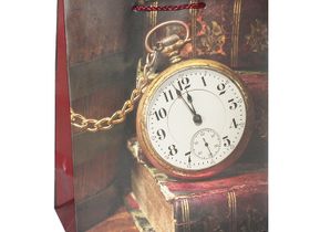 Пакет бумажный [18*23*10] "Время чтения"