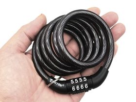 Противоугонный трос TONYON LK-532 с кодовым замком. 1.2 м