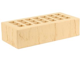 Кирпич Железногорск Соломенный, Скала Одинарный 250х120х65 мм