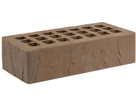 Кирпич Железногорск Темно-Коричневый, Скала Одинарный 250х120х65 мм