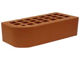 Кирпич Железногорск Красный, Фасонный Одинарный 250х120х65 мм