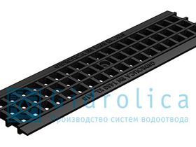 Арт.№ 504 Решетка Gidrolica Standart яч. пласт., DN100, A15