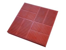 Плитка тротуарная полимерно-песчаная, классика (пешеходная зона) Цвет: Бордо