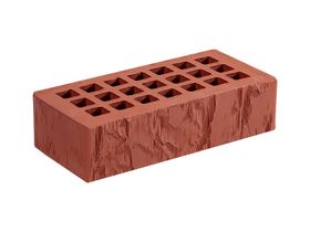 Кирпич Железногорск Терракотовый Скала, Одинарный 250х120х65 мм