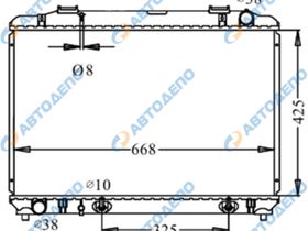 Радиатор охлаждения двигателя. TOYOTA TOWNACE, LITEACE, NOAH CR42V, CR52V TO-0292-26-AT