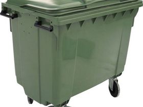 Мусорный контейнер. 660л с крышкой