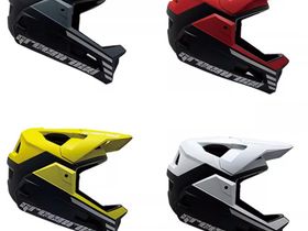 Велосипедный шлем Фулфейс Greenroad X6 со съемной челюстью (54-58, Желтый)