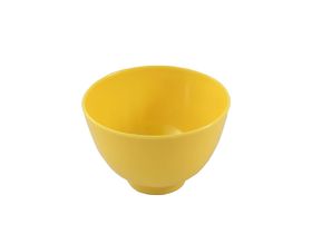 Миска пластифицирующая (каучук) желтая, 8 см, 02-048