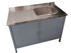 Ванна с рабочей поверхностью РПЦп-1000*600*860 «Profi Ral», правая