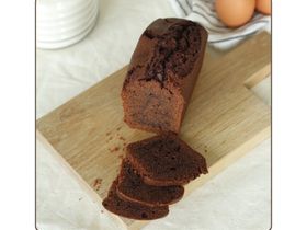 Кекс бездрожжевой шоколадный с брусникой 