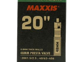 Велосипедная камера MAXXIS 20*1.5/2.5 0.8 мм. FV вело. ниппель