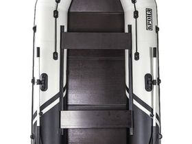 Лодка ПВХ БРОНЯ 320 С Белый - чёрный