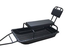 Сиденье универсальное длинное с одной спинкой