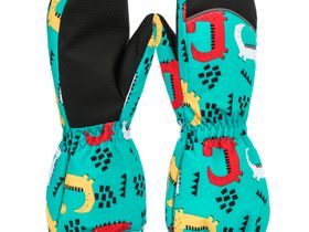 Детские зимние варежки WINTER SOLDIER LY-K92. Мятный (L)