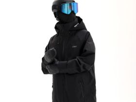 Куртка сноубордическая LDSKI Shine 2.0. 20000мм/20000г/м. Черный (L)