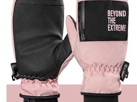 Зимние сноубордические варежки LDski BIRFE LSG2302. Мембрана 20/20т. Розовый (L)