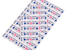 Индикатор ИнТЕСТ-ПЛАЗМА-2 стерилизации парами перекиси водорода химический одноразовый (без журнала), 500 тестов, Россия (ООО "НПФ "Винар")