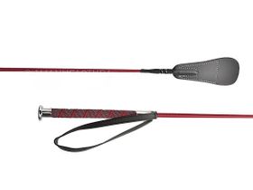 Хлыст 11005-70 рез.ручка метал QM (бордо)V