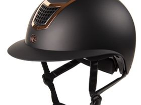 Шлем 911470502-(56-58) EQUITHEME "Airy" (черн/роз.зол)V