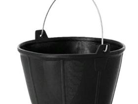 Кормушка 9036-12л резинопластик с металл.ручка QMV