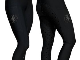 Бриджи 10559-L Alibi женск силикон полная лея (черн)