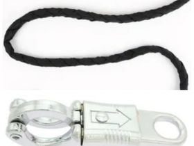 Чумбур 2209-180 паника плетеный СКМ (черный)