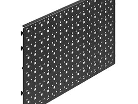 Перфорированная панель GP 60х40 графит гардеробная система Практик