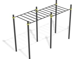 Рукоход для воркаута классический двухуровневый JAGUAR-SPORT JS-W15i