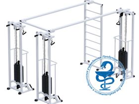 Биотонус-3 + шведская стенка (стек 3х75кг) JAGUAR-SPORT AR087.3х2200