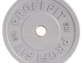 Бамперный диск для штанги каучуковый JAGUAR-SPORT D-51, 5 кг