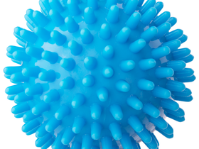 Мяч массажный GB-601 8 см, синий