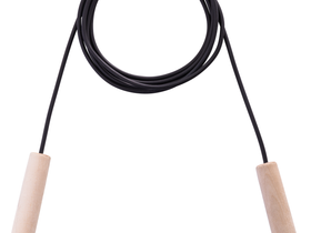 Скакалка резиновая с деревянной ручкой, 3,05 м