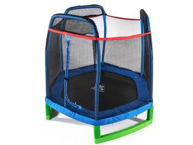 Батут DFC JUMP KIDS 7ft (210 см) синий, сетка