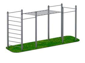 Рукоход с турниками и шведская стенка JAGUAR-SPORT ARWOK016.1