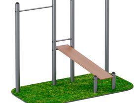 Скамья для пресса с турником (эконом) JAGUAR-SPORT ARWOK020.30