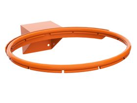 Кольцо баскетбольное JAGUAR-SPORT №7 усиленное, антивандальное (120х100)