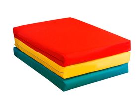 Мат гимнастический складной Светофор 2000x1000x100мм 3 сложения (вин.кожа)