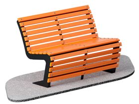 Скамейка парковая Пируэт (длина 1200мм) JAGUAR-SPORT ARLS011.1