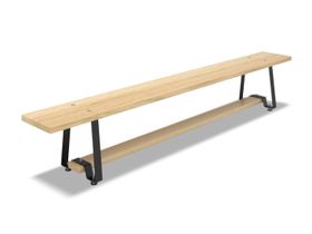 Скамейка гимнастическая Euro-2000 (регулировка опор)