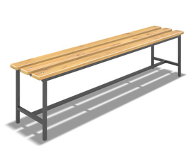 Скамейка для раздевалки (L=2000мм)