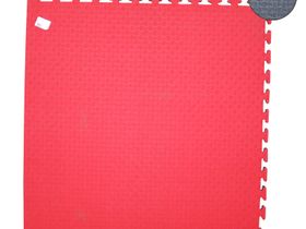 Будо-мат DFC черно-красный ППЭ-2020 (100х100х2 см)