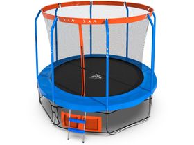 Батут DFC JUMP BASKET 12ft с внутренней сеткой и лестницей (366 cм)