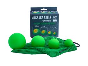 Набор из 4 массажных мячей для МФР